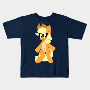 Standing Applejack Kids T-Shirt